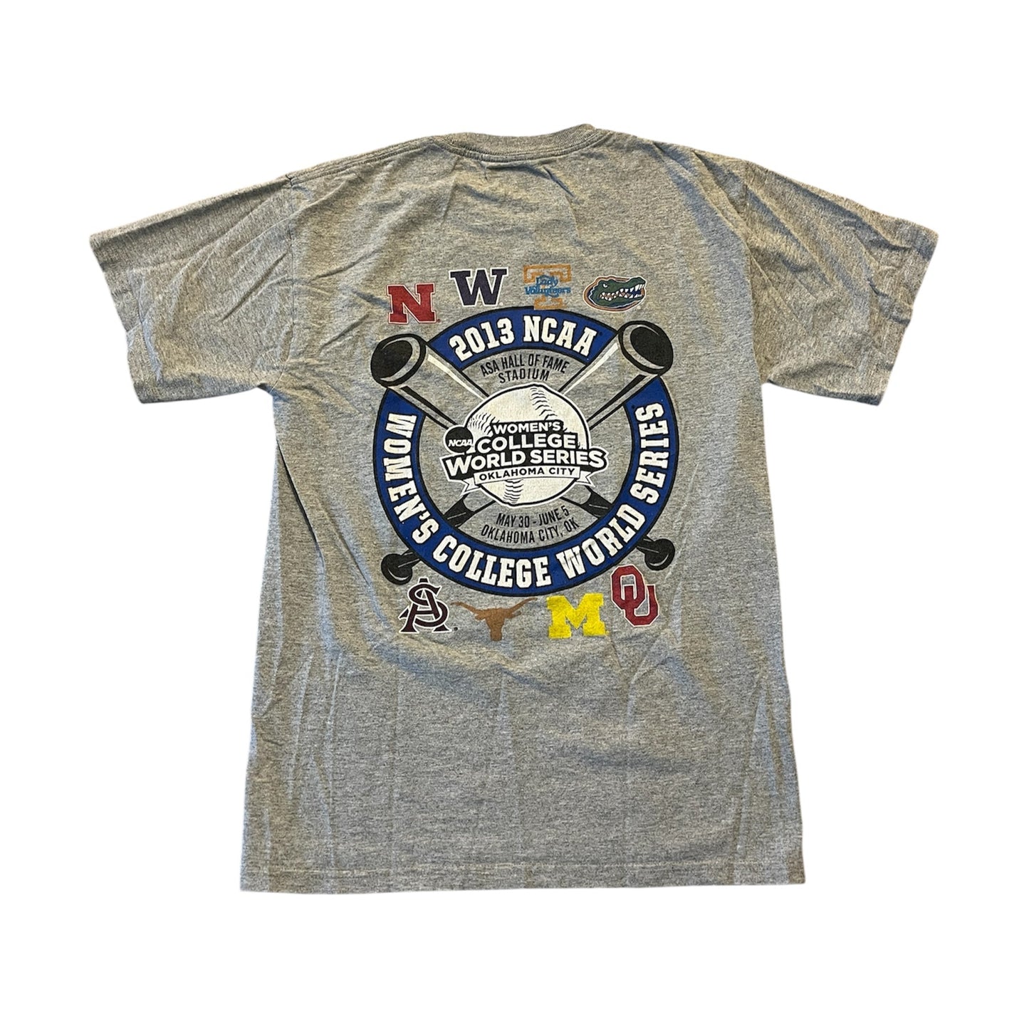 Men's NCAA Women's College World Series 2013 Oklahoma City T-Shirt