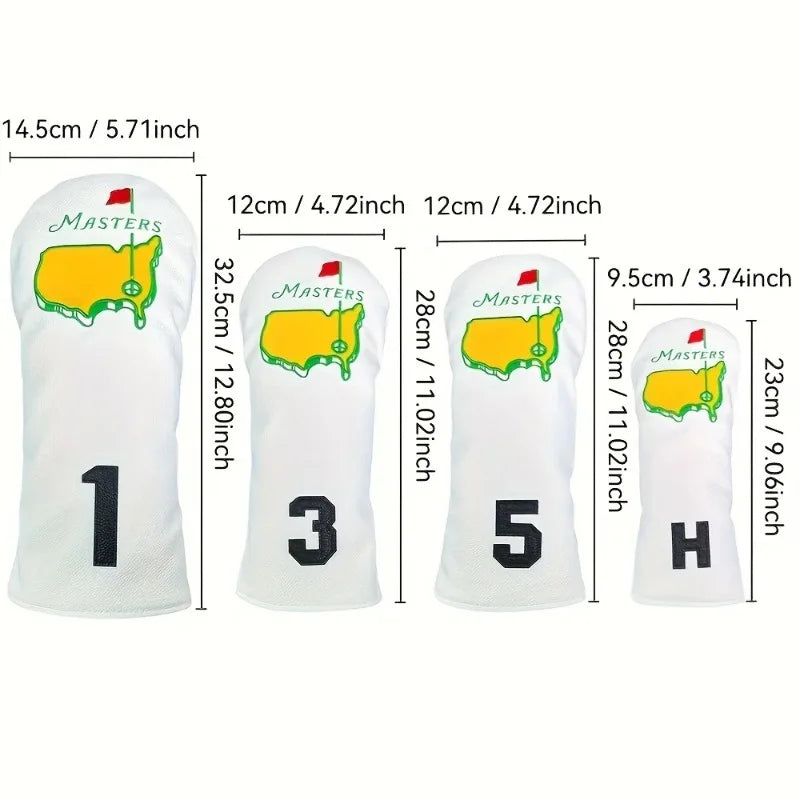 Masters Golf Headcovers - Individual or Combo