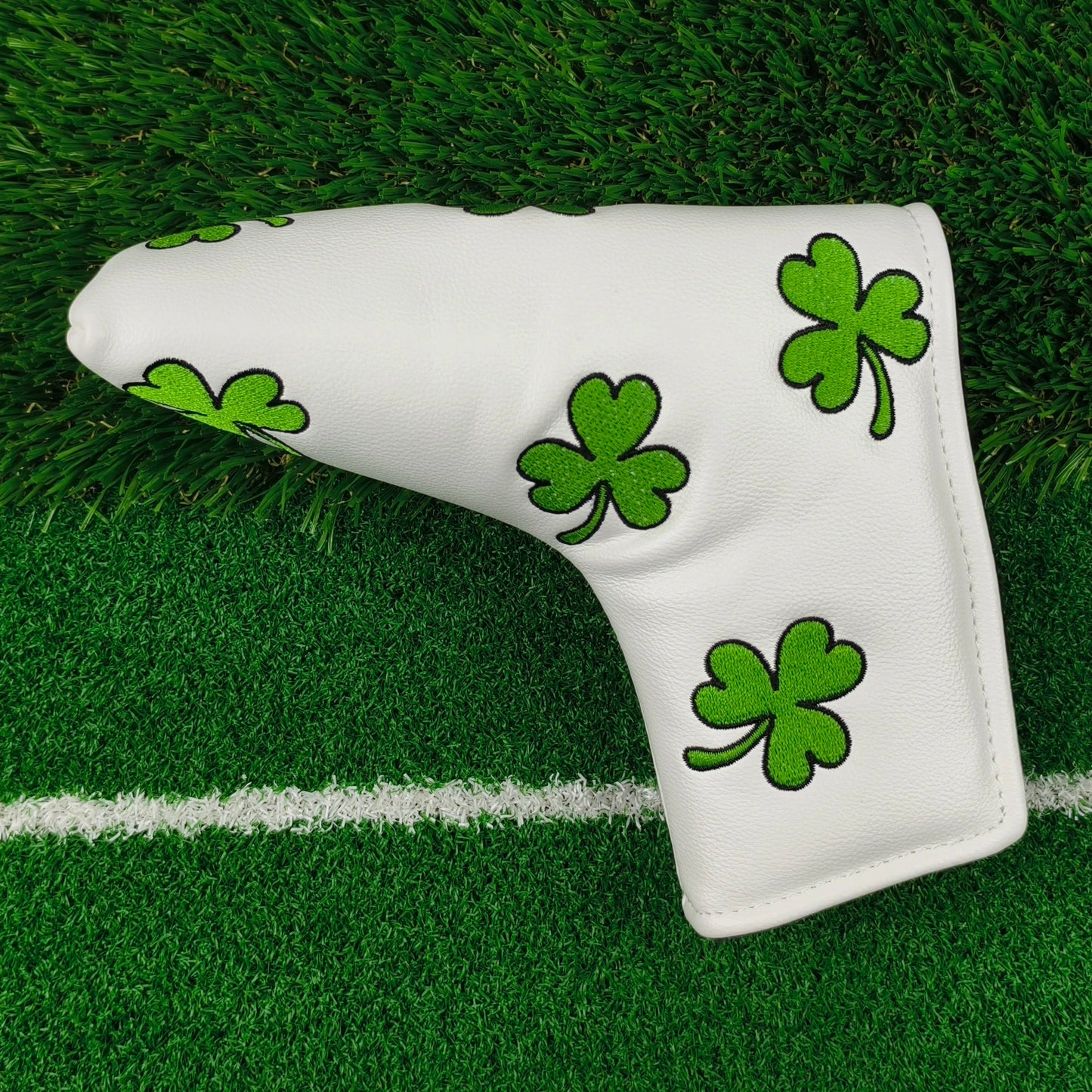 Shamrock Blade Putter Cover - White/Black
