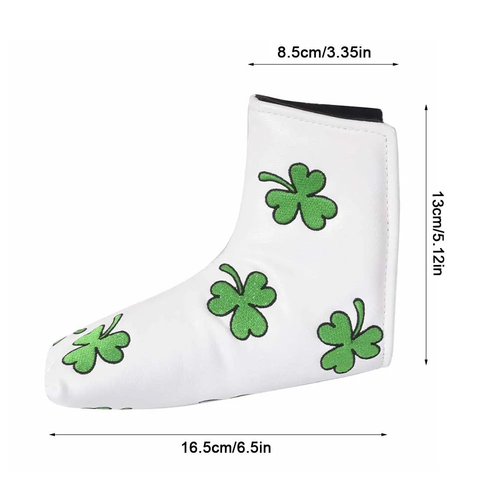 Shamrock Blade Putter Cover - White/Black