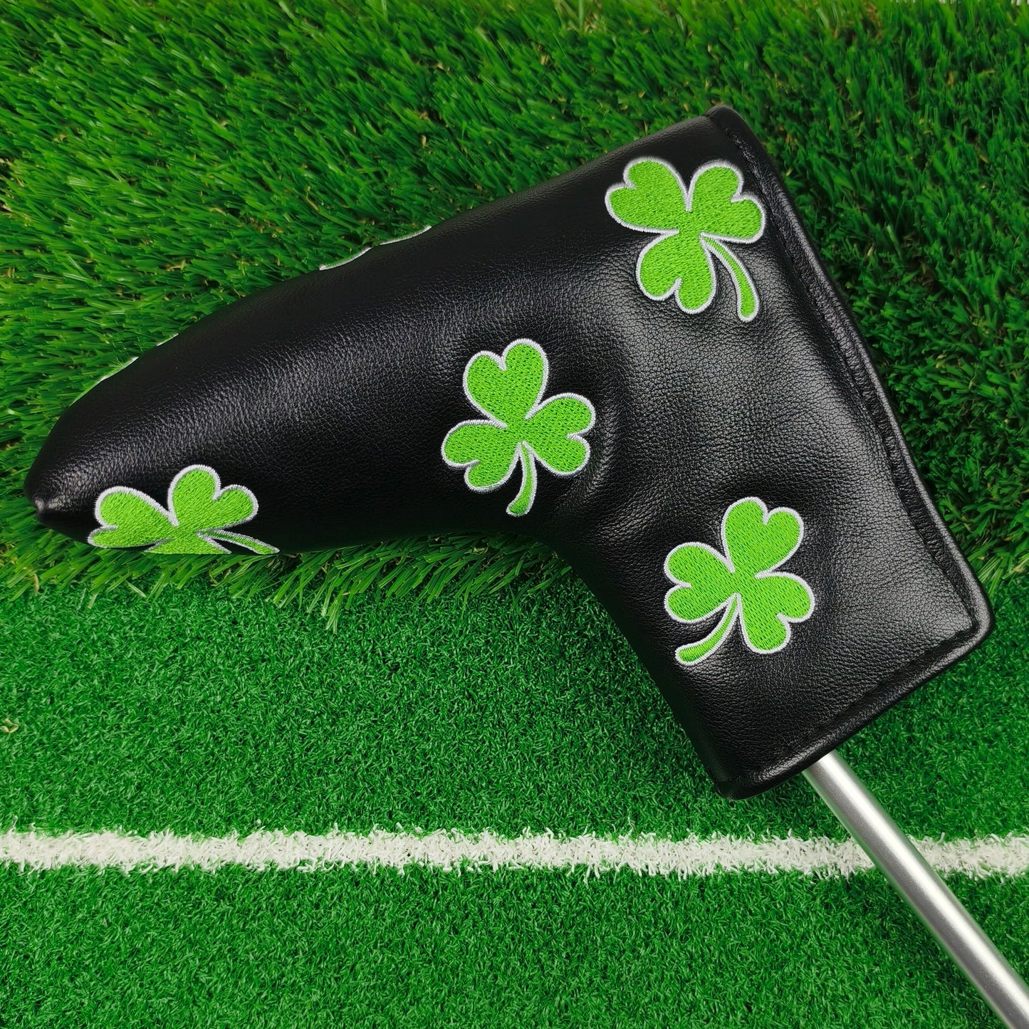 Shamrock Blade Putter Cover - White/Black