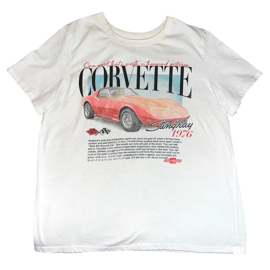 Chevrolet Chevy Corvette Stingray 1976 Racing Logo T-Shirt